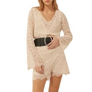 Ba&sh Gaspard Lace Jumpsuit Romper